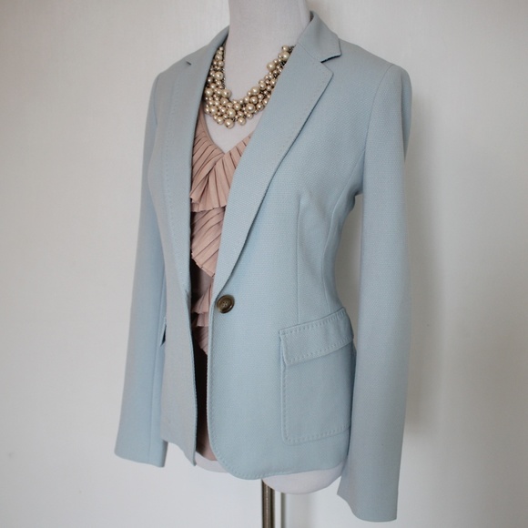 Talbots Jackets & Blazers - TALBOTS Size 2 Blue Suit Blazer Jacket
